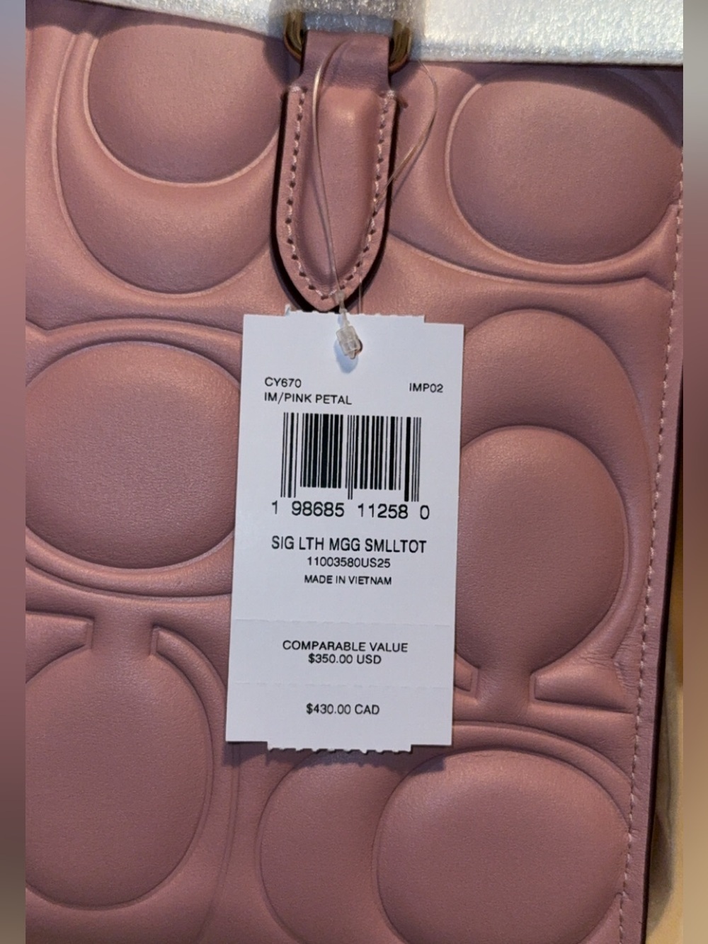 Maggie Tote in signature smooth leather - Picture 10 of 13